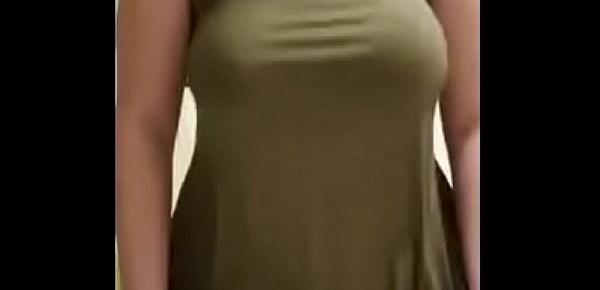  Big Bouncing Tits Under Green Dress | Her porn profile httpsbit.lypornhub2020